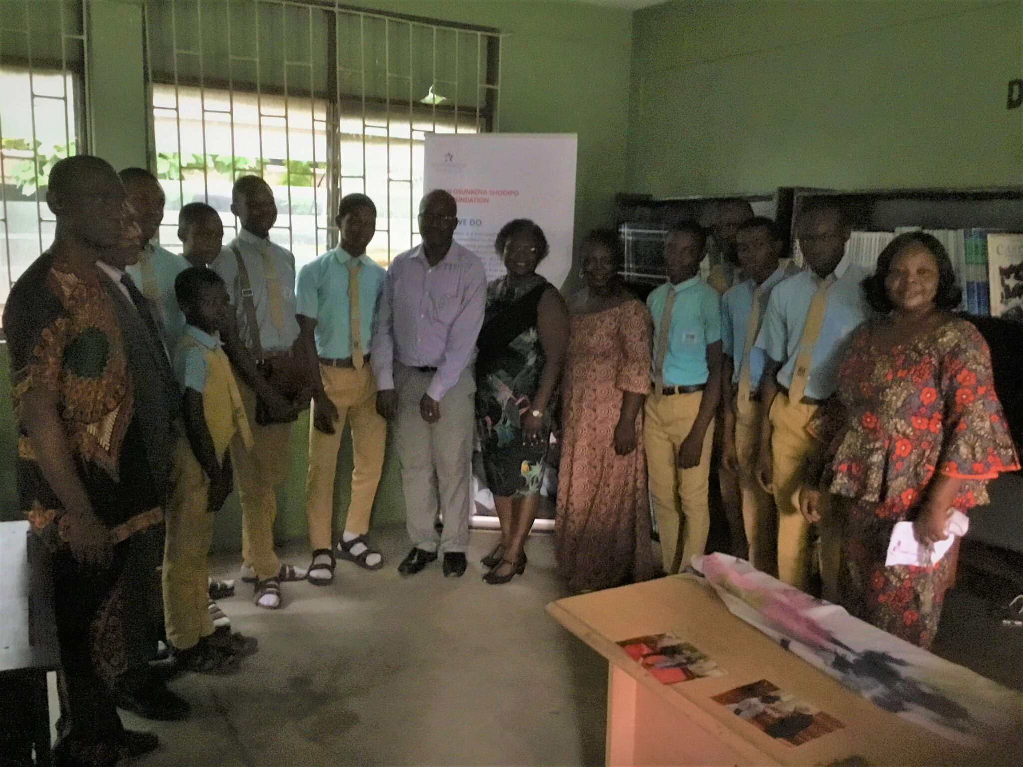 VOS Foundation Donates Learning Materials