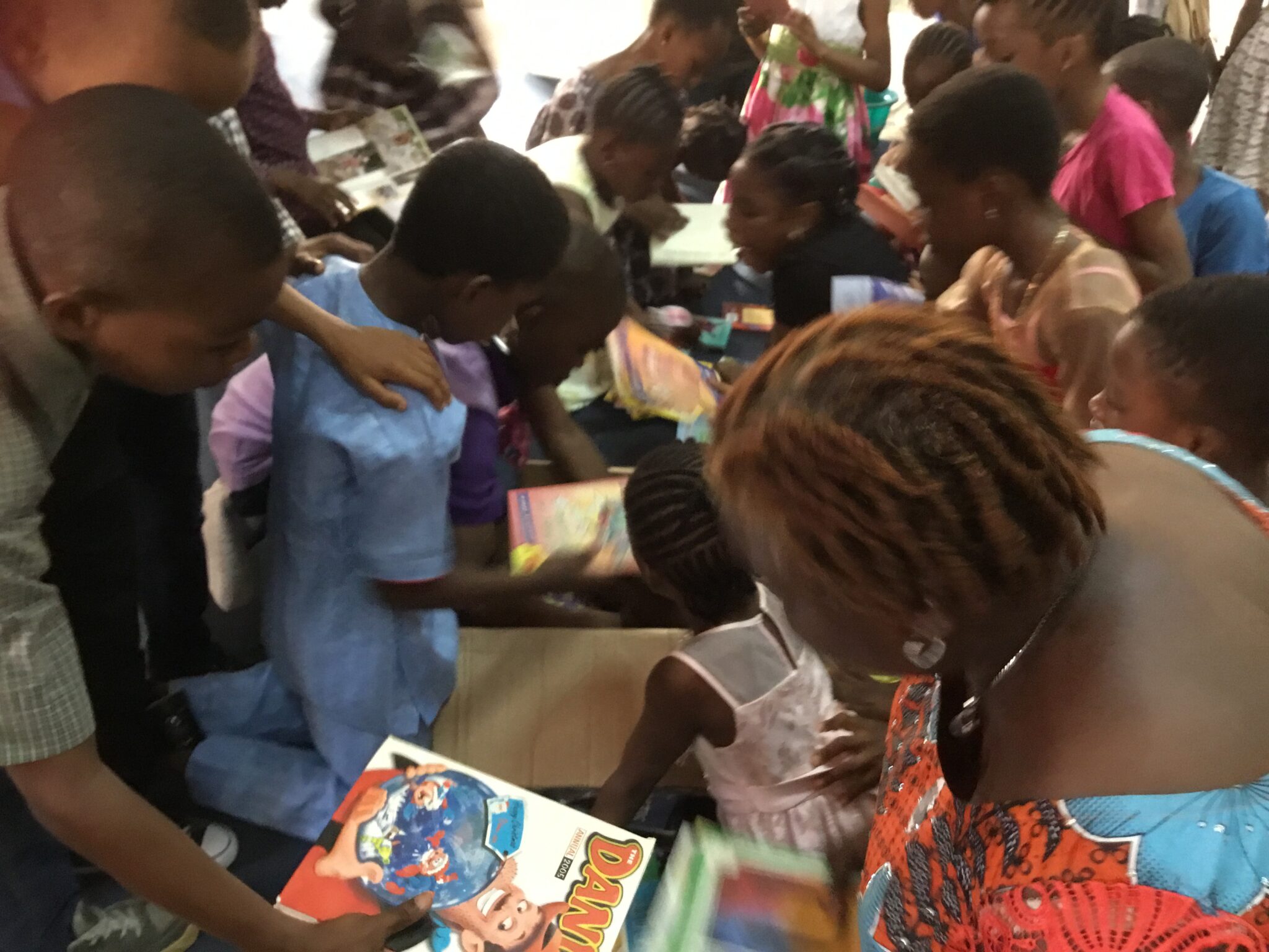 VOS FOUNDATION DONATED BOOKS TO TREM HEADQUARTERS, LAGOS